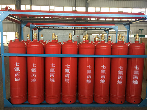 七氟丙烷气体灭火设备